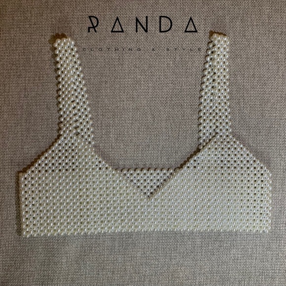 Pearl Beaded Top - Picture 2 of 5